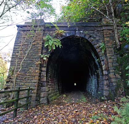 The imposing western portal of Newchurch No.2 Tunnel.
