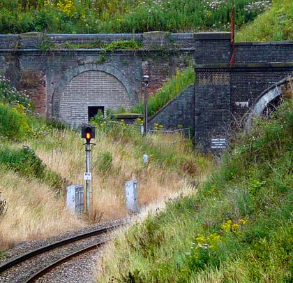 Discarded for a younger model next door, Colwall Old Tunnel is one of the country's longest disused bores at 1,567 yards.
