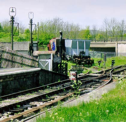 Butterley Junction - now the site of Hammersmith Station on the preserved Midland Railway Centre line.