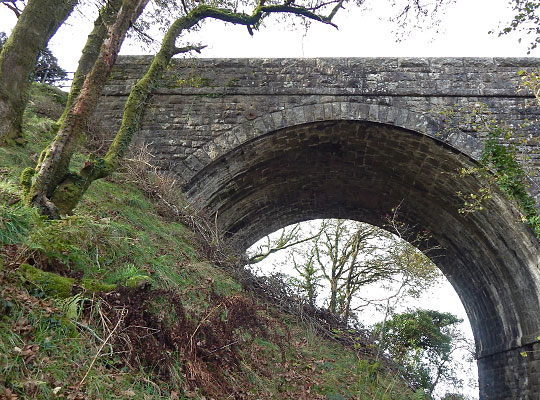 Built entirely in granite, the viaduct remains an attractive addition to the local landscape.