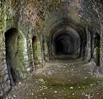 Although it's only 182 yards long, there is no light at the end of Tintern Tunnel as a result of its curvature.