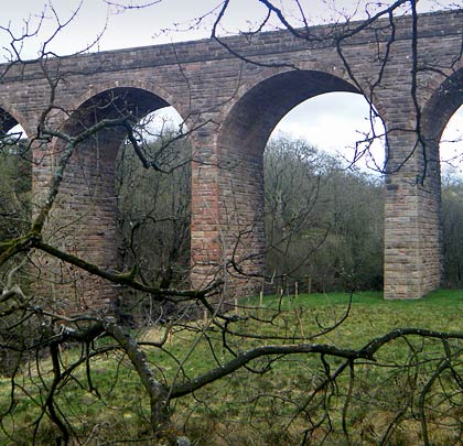 It's not the highest of viaducts but Burnock still has a significant presence in the landscape.