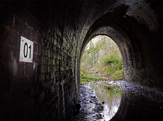 Floodwater afflicts the tunnel year-round as a result of its falling gradient and backfilled northern approach cutting.