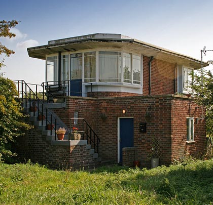 Murrow West signal box on the former March-Spalding route has been converted into an unusual home.                                                                  Photo: Philip Lindhurst