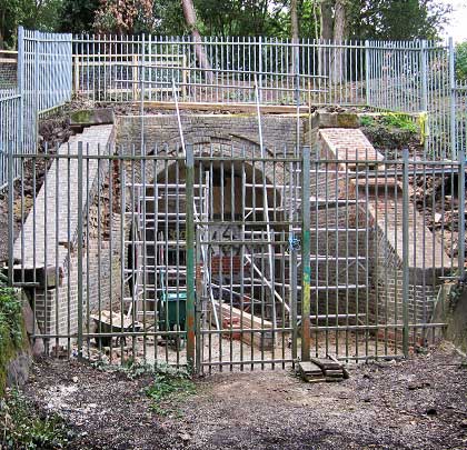 The north portal has recently benefited from a programme of repairs.