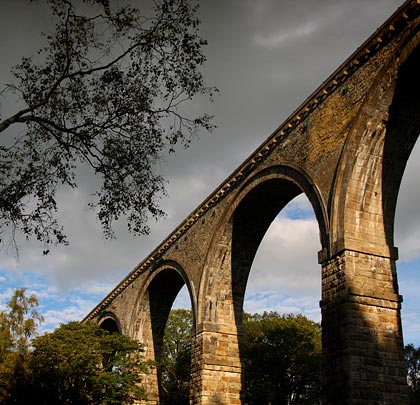 One of the country's most elegant viaducts, it is now Grade II* listed.