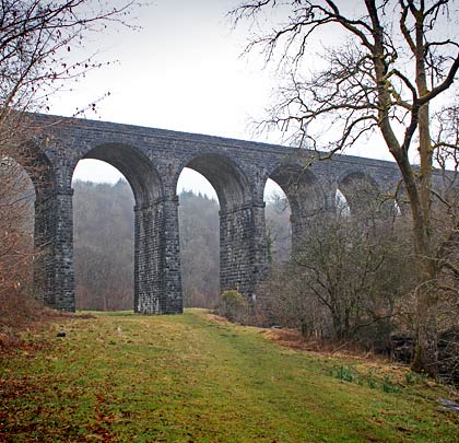 Whilst not unique in design, the viaduct has a particular elegance.