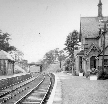 Spick and span - Lartington before its railway disappeared.