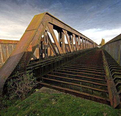 Central lattice girders were installed for £11,000 in 1897 as part of a 12 month project undertaken by J Cochrane & Sons.