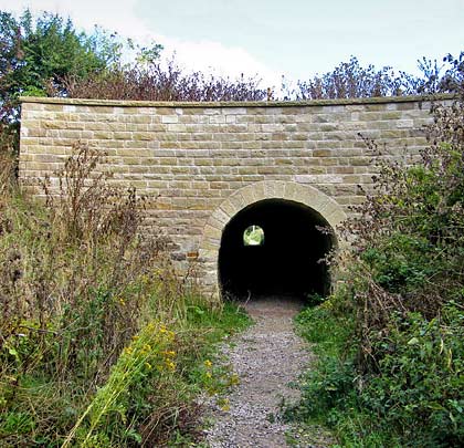 Restoration work to accommodate a footpath has transformed the south portal's fortunes.