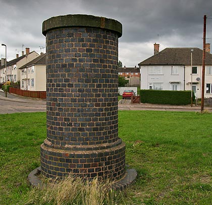 One of the surface structures for Glenfield's 13 ventilation shafts, 12 of which are now protected by Grade II listings.