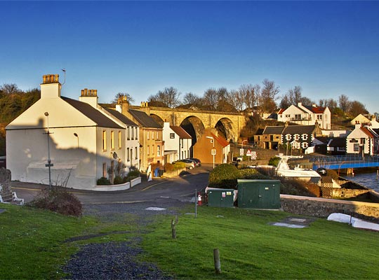 Lower Largo's character owes much to the viaduct's presence.