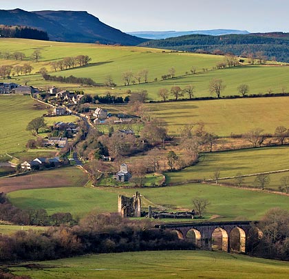 Edlingham Viaduct was listed in 1987 as a result of its landscape value.