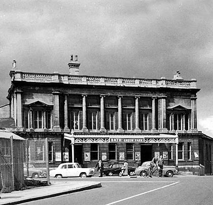 The fabulous frontage, captured in July 1962.