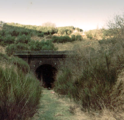 Another view of the southern portal, this time from the early Eighties.