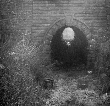 In the mid-Sixties, both entrances to the tunnel were still open, revealing the bore to be straight.