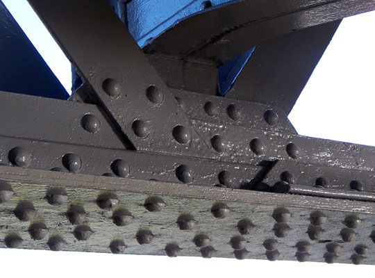 ...as well as riveting the structure together.