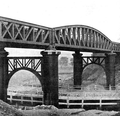 How the bridge looked on completion in 1916.