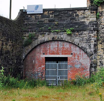 The southern end of Old Lane Tunnel - a product of cut-and-cover.