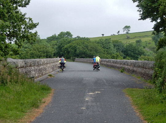The Granite Way - Route 27 of the National Cycle Network - now occupies the deck, creating a trail between Okehampton and Lydford.