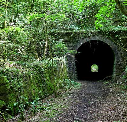 The Up tunnel has a different profile and is over a hundred yards shorter than its elder sibling.